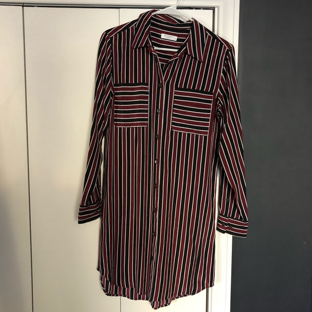 Equipment Silk Shirtdress